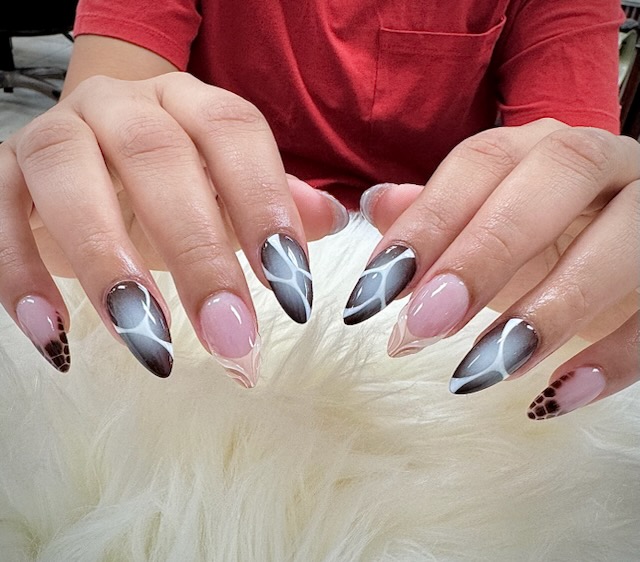 Full set nail services at Diamond Nails 2