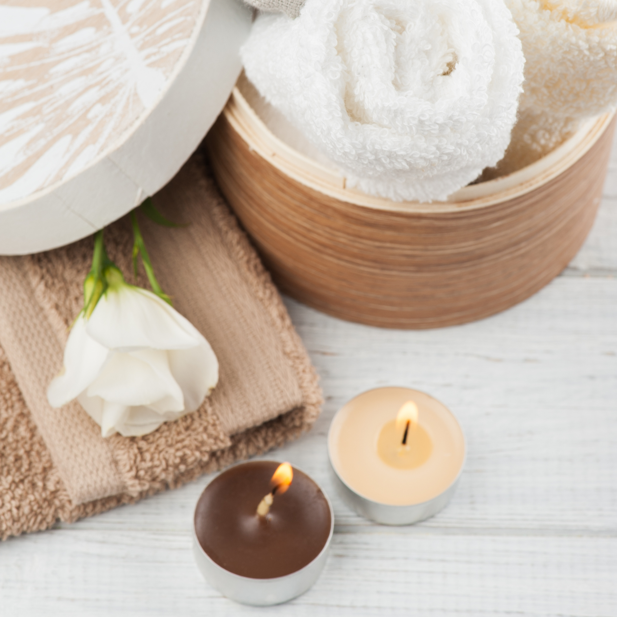 Soy candle massage at Diamond Nails 2
